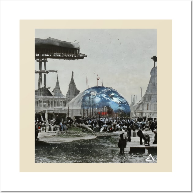 The 1893 World Fair of the Future Wall Art by Avedaz